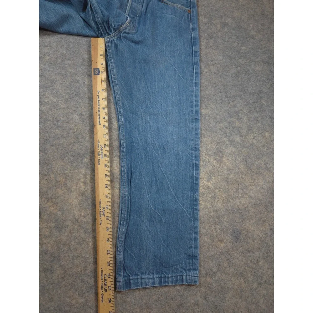 Levis 501XX Original Straight Fit Jeans Mens 31x34 Blue Denim Button Fly Medium